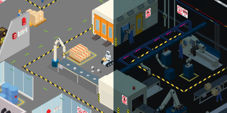 工厂内部标识标牌
