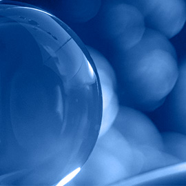 3M™ 空心玻璃微珠的显微视图