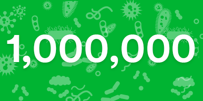 100,000 - Microbes on human skin lead to SSIs
