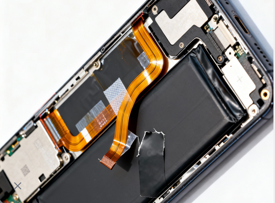 手机、平板电脑中的电池固定、屏幕固定和其他内部部件的固定