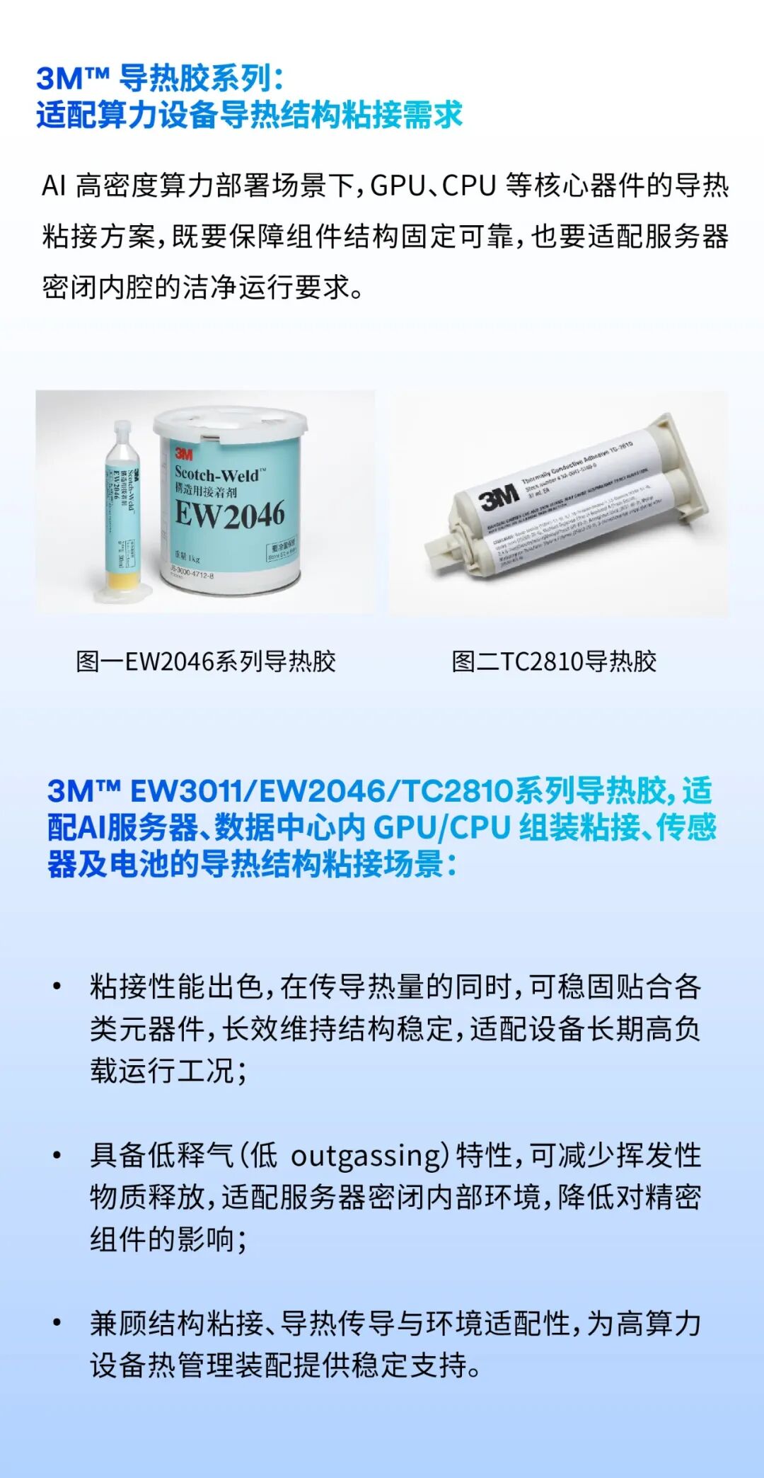 3M™ 导热胶系列