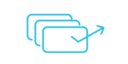 同时增强您的HUD并管理热负荷的图标，带有三个屏幕和向上的箭头。
