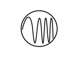 Signal transmission icon for 5G solutions.