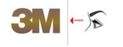 视线与标签约90°,防伪印刷呈金色