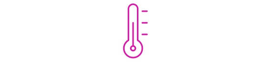 temperature and molecules icon
